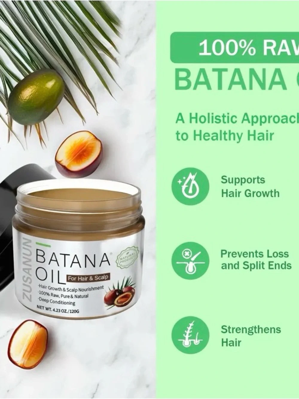 Zusanun Batana Oil For Hair & Scalp